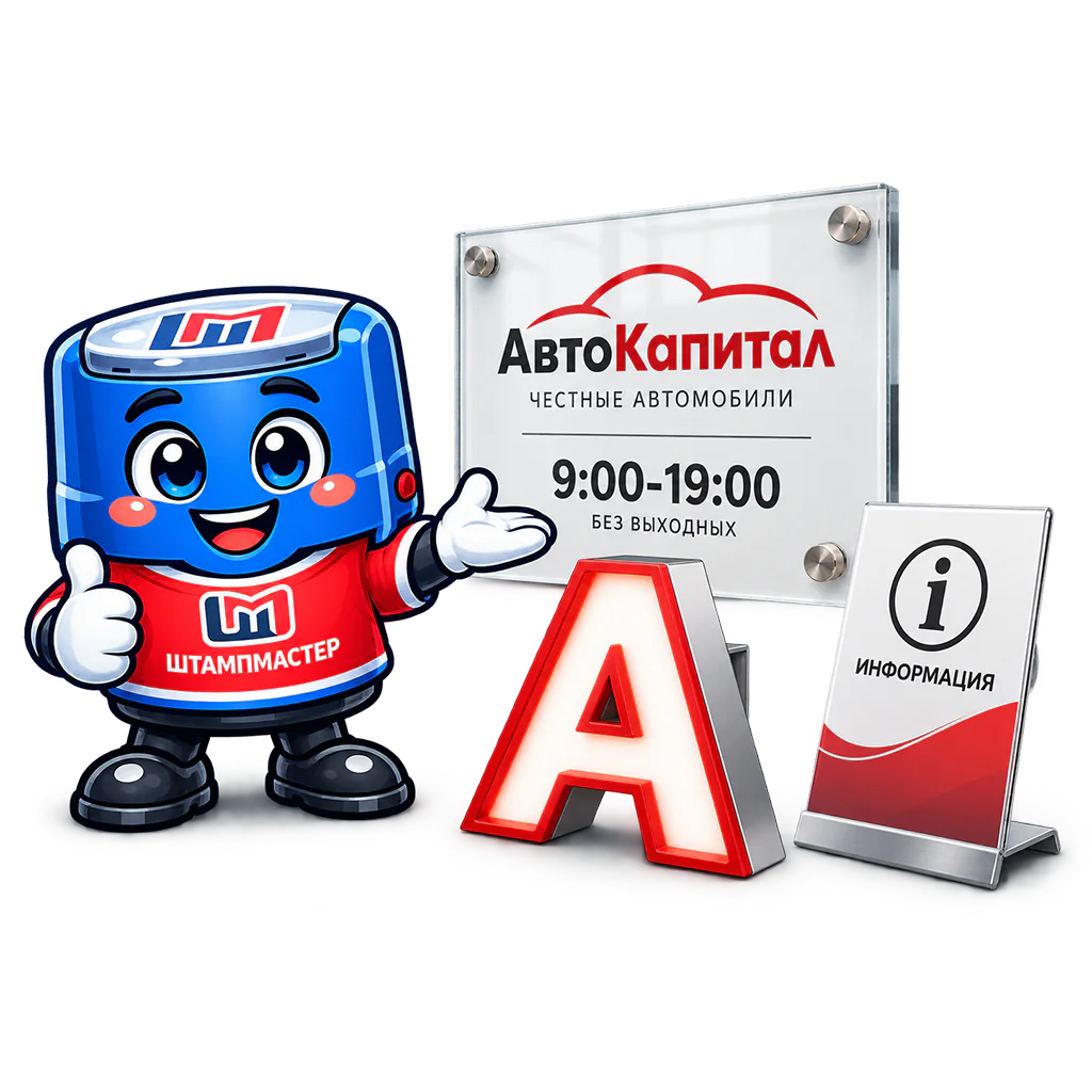 Таблички и рекламные конструкции