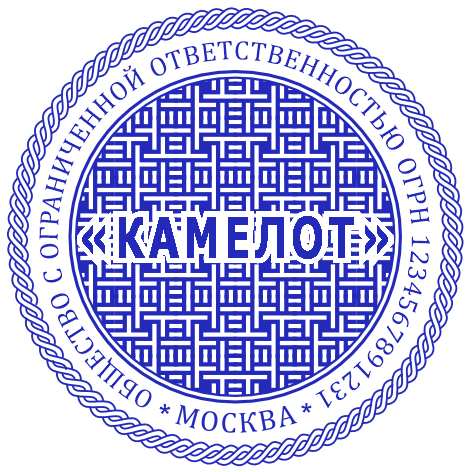 Печать организации #3/12